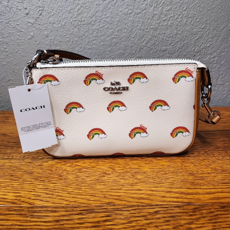 Coach Nolita 19 With Rainbow Print